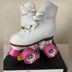Chicago Skates Kids' White and Pink Roller Skates